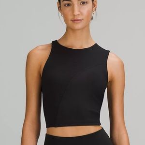 NWT Lululemon ribbed asymmetrical tank top